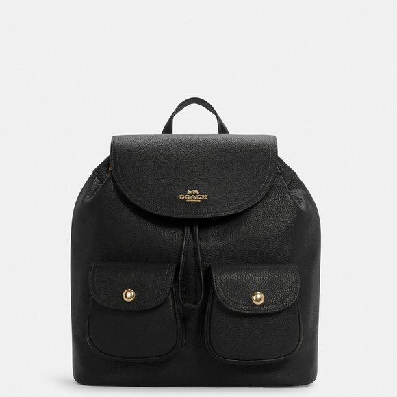 Coach Handbags - Black Coach Pennie Backpack